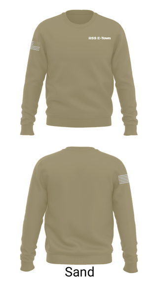 Crew Neck Sweatshirt, RSS E-Town, Marines, Teamtime, Team time, sublimation, custom sports apparel, team uniforms, spirit wear, spiritwear, sports uniforms, custom shirts, team store, custom team store, fundraiser sports, apparel fundraiser
