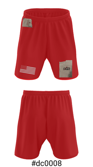 Athletic Shorts With Pockets, Dynamic General Repairs Inc, , Teamtime, Team time, sublimation, custom sports apparel, team uniforms, spirit wear, spiritwear, sports uniforms, custom shirts, team store, custom team store, fundraiser sports, apparel fundraiser