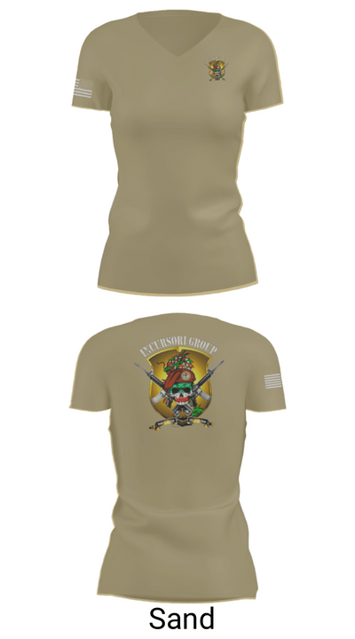 Incursori 53152298 Women's Short Sleeve V-neck Shirt - 60