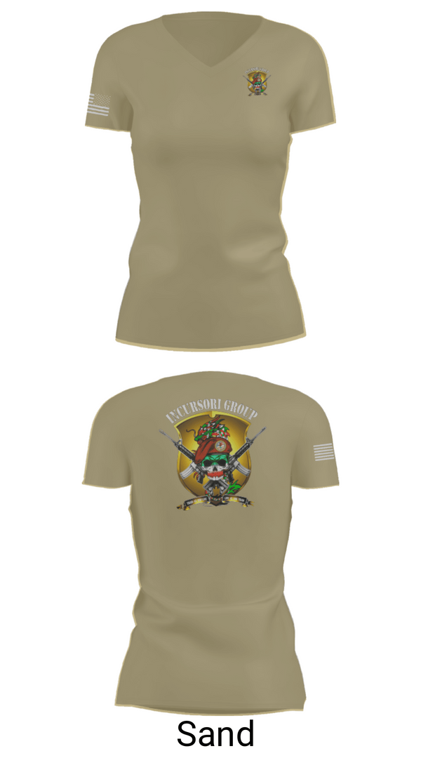Women's Short Sleeve Vneck Shirt, Incursori, , Teamtime, Team time, sublimation, custom sports apparel, team uniforms, spirit wear, spiritwear, sports uniforms, custom shirts, team store, custom team store, fundraiser sports, apparel fundraiser