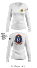 ALC 55179644 Women's Long Sleeve V-neck Shirt - 5