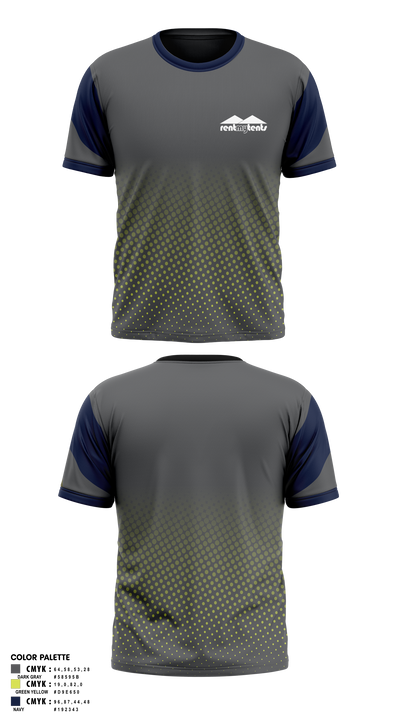 rentmytents 12420216 Short Sleeve Performance Shirt - 1