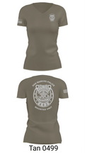 San Marcos Police Mounted Unit 48191371 Women's Short Sleeve V-neck Shirt - 65