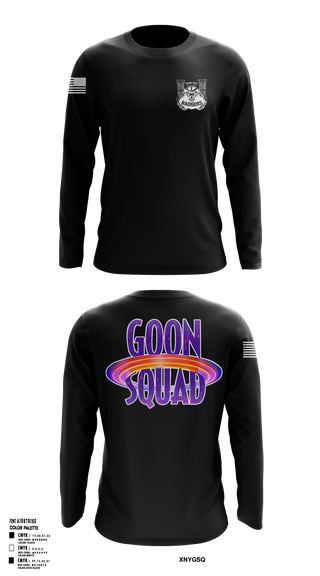 Long Sleeve Performance Shirt, GOON SQUAD, Army, Teamtime, Team time, sublimation, custom sports apparel, team uniforms, spirit wear, spiritwear, sports uniforms, custom shirts, team store, custom team store, fundraiser sports, apparel fundraiser