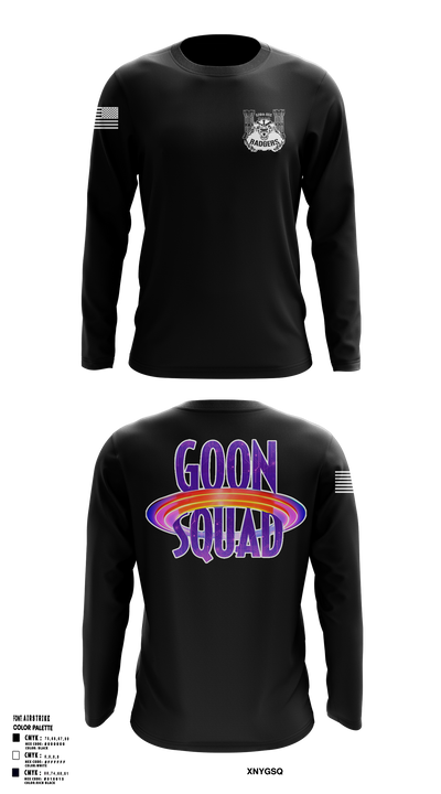 GOON SQUAD Long Sleeve Performance Shirt 1