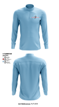 Team California Basketball 80865575 Quarter Zip Jacket - 3