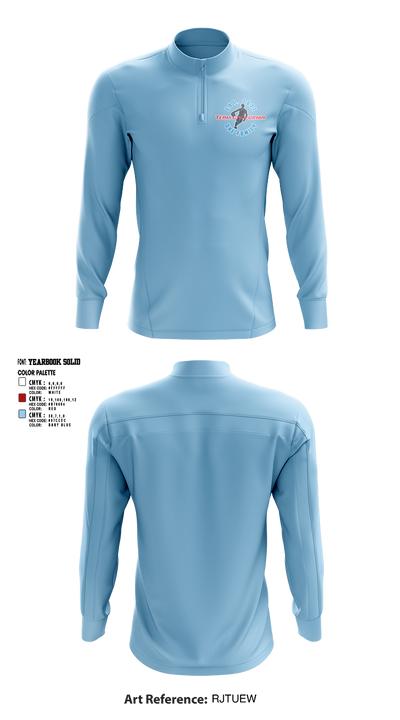 Team California Basketball 80865575 Quarter Zip Jacket - 3