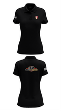 Charlie Battery, 1st Battalion 1st Air Defense Artillery Regiment 30470719 Women's Short Sleeve Performance Polo  - 35