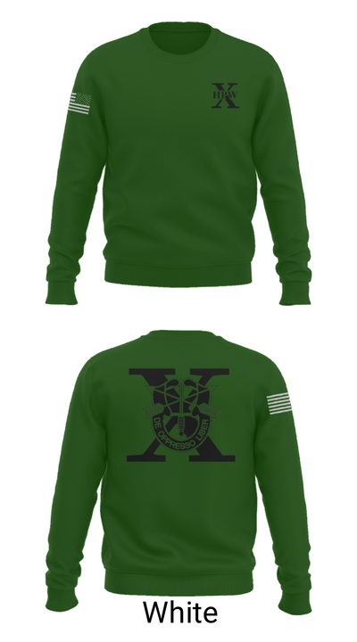 10th Special Forces HPW 55640979 Crew Neck Sweatshirt - 2