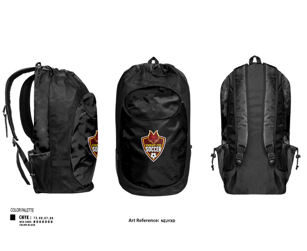 Gear Bag, Marion High School Soccer, Men's Soccer, Teamtime, Team time, sublimation, custom sports apparel, team uniforms, spirit wear, spiritwear, sports uniforms, custom shirts, team store, custom team store, fundraiser sports, apparel fundraiser