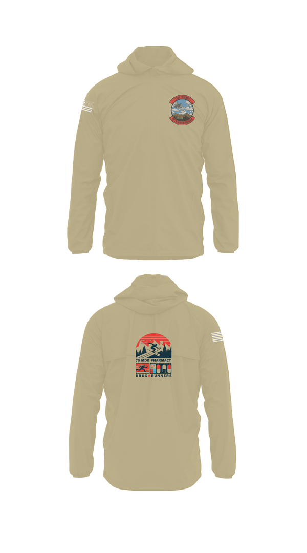 Windbreaker, 75 HCOS SGGD, Air Force, Teamtime, Team time, sublimation, custom sports apparel, team uniforms, spirit wear, spiritwear, sports uniforms, custom shirts, team store, custom team store, fundraiser sports, apparel fundraiser