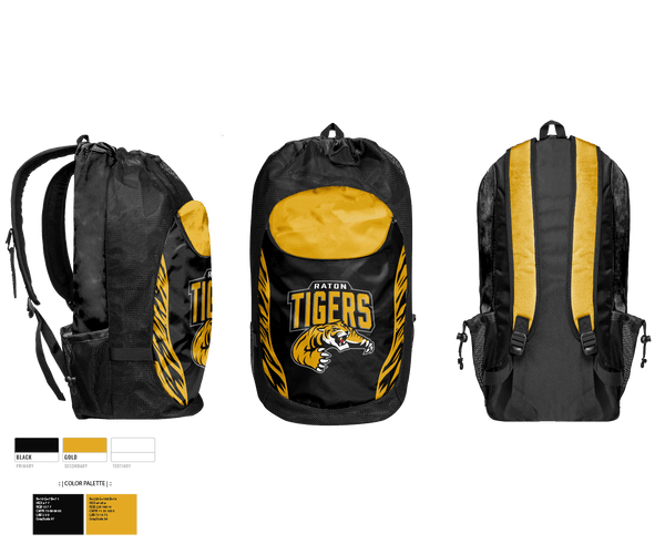 Gear Bag, Raton High School Football, , Teamtime, Team time, sublimation, custom sports apparel, team uniforms, spirit wear, spiritwear, sports uniforms, custom shirts, team store, custom team store, fundraiser sports, apparel fundraiser