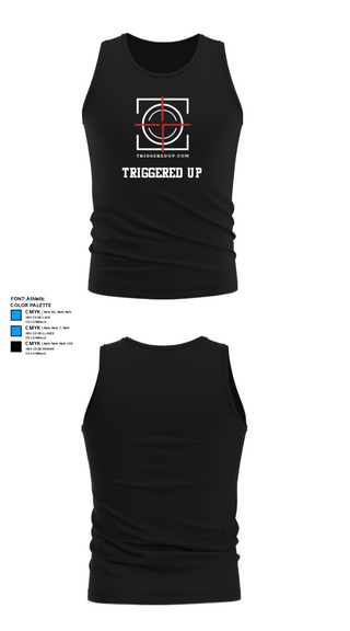 Tank Top, Triggered up, , Teamtime, Team time, sublimation, custom sports apparel, team uniforms, spirit wear, spiritwear, sports uniforms, custom shirts, team store, custom team store, fundraiser sports, apparel fundraiser