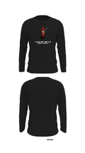 Perkins County Junior High School Football 66281279 Long Sleeve Performance Shirt - 27