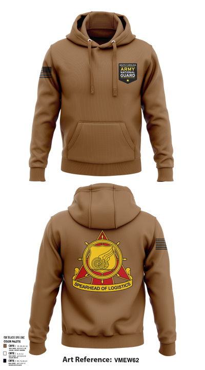 SOUTH CAROLINA ARMY NATIONAL GUARD 14160186 Hoodie - 111