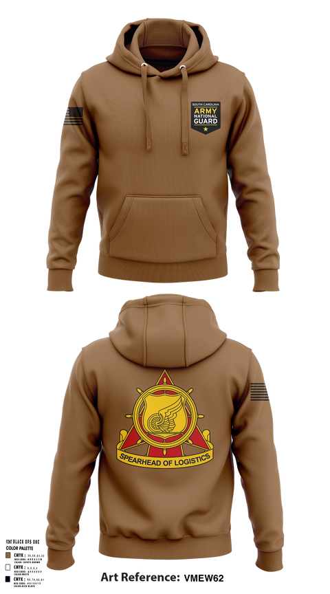 Hoodie, SOUTH CAROLINA ARMY NATIONAL GUARD, National Guard, Teamtime, Team time, sublimation, custom sports apparel, team uniforms, spirit wear, spiritwear, sports uniforms, custom shirts, team store, custom team store, fundraiser sports, apparel fundraiser
