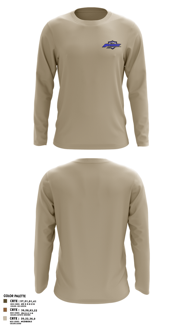 Long Sleeve Performance Polo, 1st Defense Foam Insulation, , Teamtime, Team time, sublimation, custom sports apparel, team uniforms, spirit wear, spiritwear, sports uniforms, custom shirts, team store, custom team store, fundraiser sports, apparel fundraiser