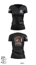 HHD 205th MI BN Women's Short Sleeve V-neck Shirt - 2 (1)
