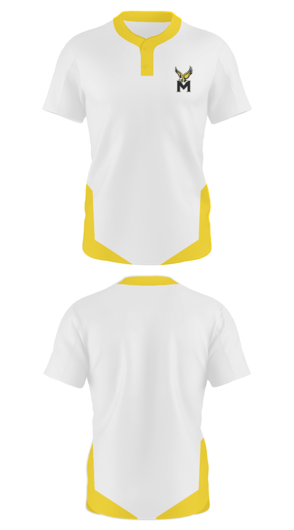 Two Button Softball Jersey, Midland Community High School Softball, Softball, Teamtime, Team time, sublimation, custom sports apparel, team uniforms, spirit wear, spiritwear, sports uniforms, custom shirts, team store, custom team store, fundraiser sports, apparel fundraiser