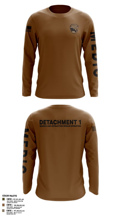 Detachment 1 27221981 Long Sleeve Performance Shirt 8