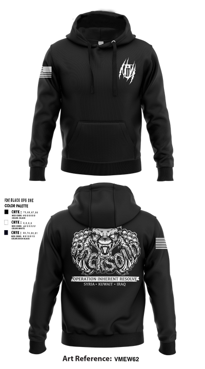304th EN CO Hoodie - 1