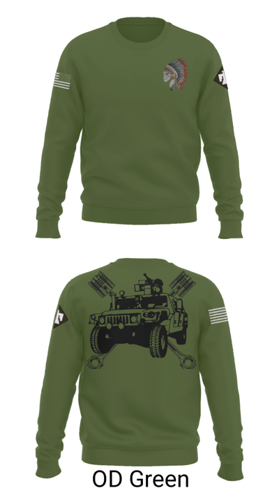 FMS 1, OKARNG 20204603 Crew Neck Sweatshirt - 43