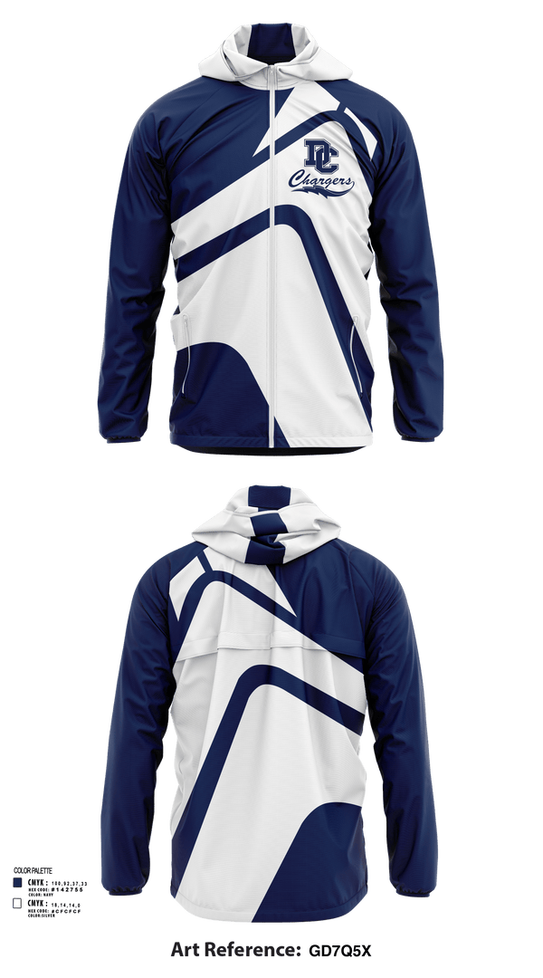 Windbreaker, Dassel-Cokato Middle School, Spirit Store, Teamtime, Team time, sublimation, custom sports apparel, team uniforms, spirit wear, spiritwear, sports uniforms, custom shirts, team store, custom team store, fundraiser sports, apparel fundraiser