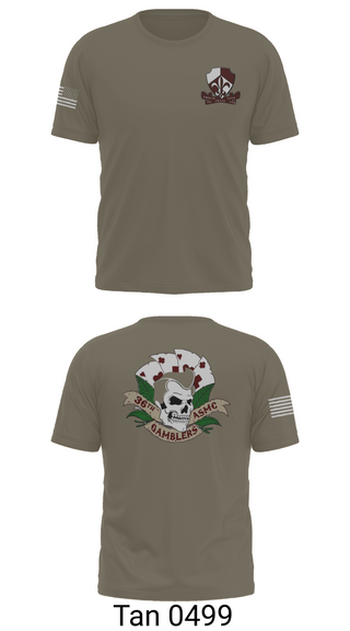 Short Sleeve Performance Shirt, Gamblers, Army, Teamtime, Team time, sublimation, custom sports apparel, team uniforms, spirit wear, spiritwear, sports uniforms, custom shirts, team store, custom team store, fundraiser sports, apparel fundraiser