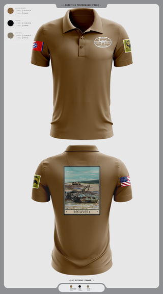 Short Sleeve Performance Polo, 278th ACR, , Teamtime, Team time, sublimation, custom sports apparel, team uniforms, spirit wear, spiritwear, sports uniforms, custom shirts, team store, custom team store, fundraiser sports, apparel fundraiser