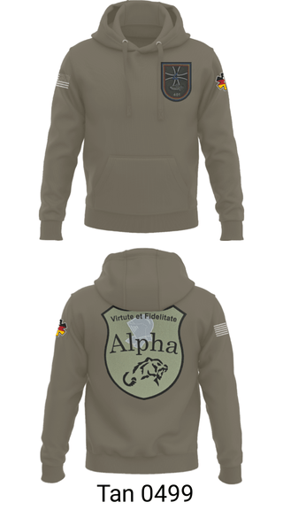 Hoodie, 4./401 PzGrenBtl, Army, Teamtime, Team time, sublimation, custom sports apparel, team uniforms, spirit wear, spiritwear, sports uniforms, custom shirts, team store, custom team store, fundraiser sports, apparel fundraiser