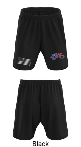 Athletic Shorts With Pockets, Warren Central High School Cheer, Cheer, Teamtime, Team time, sublimation, custom sports apparel, team uniforms, spirit wear, spiritwear, sports uniforms, custom shirts, team store, custom team store, fundraiser sports, apparel fundraiser