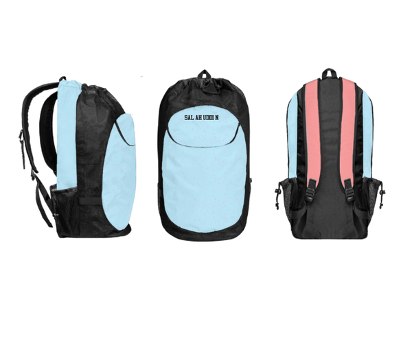 Gear Bag, Salahuddin, Golf, Teamtime, Team time, sublimation, custom sports apparel, team uniforms, spirit wear, spiritwear, sports uniforms, custom shirts, team store, custom team store, fundraiser sports, apparel fundraiser