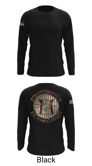 Long Sleeve Performance Shirt, HQSPT Bn, PMO, Brig, Marines, Teamtime, Team time, sublimation, custom sports apparel, team uniforms, spirit wear, spiritwear, sports uniforms, custom shirts, team store, custom team store, fundraiser sports, apparel fundraiser