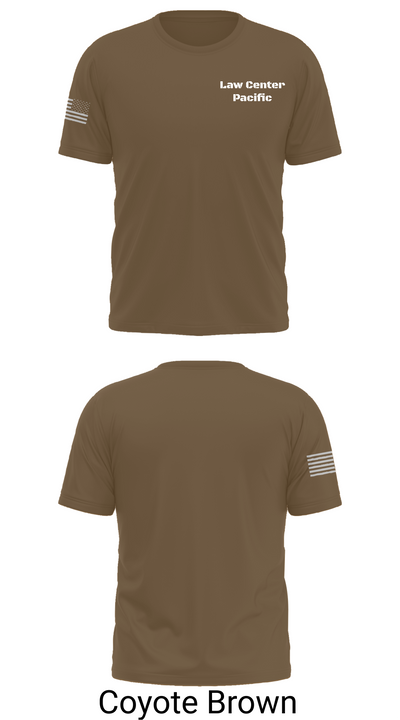 Law Center Pacific 17940454 Short Sleeve Performance Shirt - 16