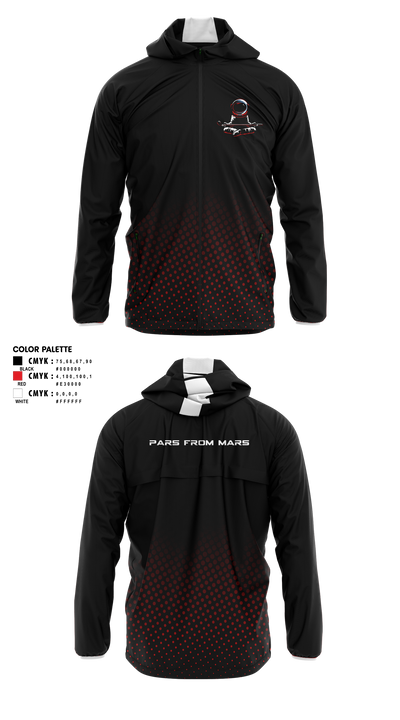 PARS FROM MARS 57379253 Windbreaker - 1