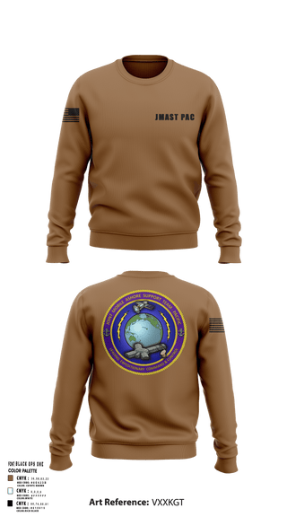 Crew Neck Sweatshirt, JMAST PAC, , Teamtime, Team time, sublimation, custom sports apparel, team uniforms, spirit wear, spiritwear, sports uniforms, custom shirts, team store, custom team store, fundraiser sports, apparel fundraiser