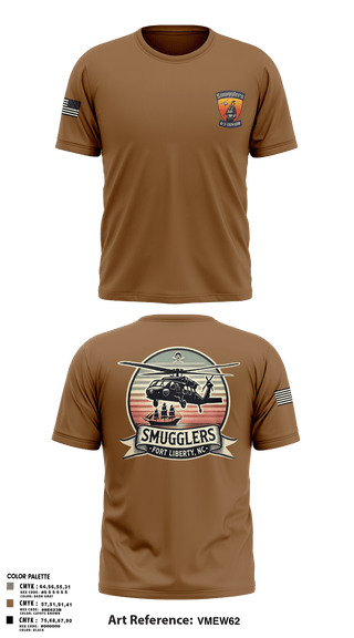 Old School Cotton Feel Shirt, A/2135th GSAB “SMUGGLERS”, Army, Teamtime, Team time, sublimation, custom sports apparel, team uniforms, spirit wear, spiritwear, sports uniforms, custom shirts, team store, custom team store, fundraiser sports, apparel fundraiser