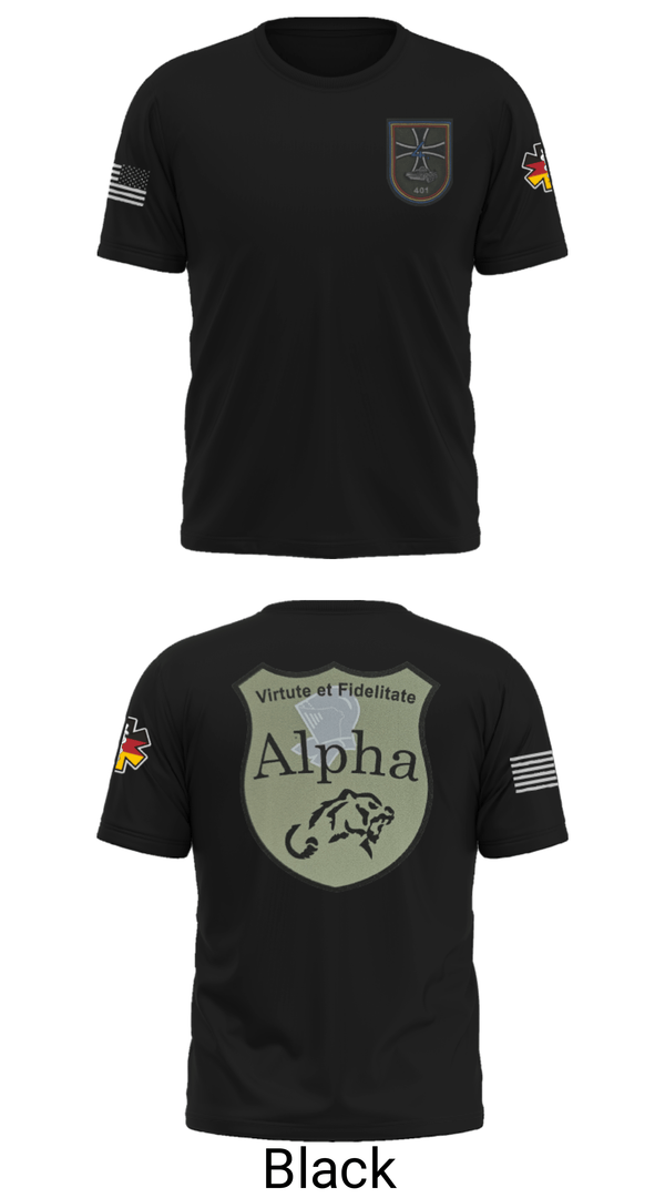 Old School Cotton Feel Shirt, 4./401 PzGrenBtl, Army, Teamtime, Team time, sublimation, custom sports apparel, team uniforms, spirit wear, spiritwear, sports uniforms, custom shirts, team store, custom team store, fundraiser sports, apparel fundraiser