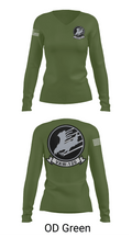 VAW-120 7271813 Women's Long Sleeve V-neck Shirt - 54
