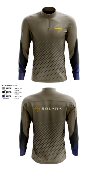 Quarter Zip Jacket, Solara, , Teamtime, Team time, sublimation, custom sports apparel, team uniforms, spirit wear, spiritwear, sports uniforms, custom shirts, team store, custom team store, fundraiser sports, apparel fundraiser