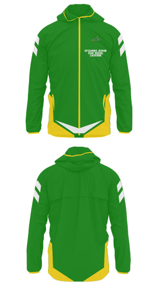 Windbreaker, Sycamore Junior High School Lacrosse, Men's Lacrosse, Teamtime, Team time, sublimation, custom sports apparel, team uniforms, spirit wear, spiritwear, sports uniforms, custom shirts, team store, custom team store, fundraiser sports, apparel fundraiser