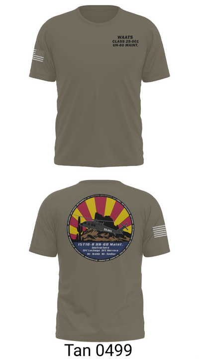 WAATS 15T10 CLASS 25-001 61882082 Old School Cotton Feel Shirt - 70