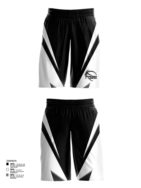 Mens Basketball Shorts, Northern Heights High School Basketball, Men's Basketball, Teamtime, Team time, sublimation, custom sports apparel, team uniforms, spirit wear, spiritwear, sports uniforms, custom shirts, team store, custom team store, fundraiser sports, apparel fundraiser