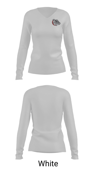 Plainview High School Volleyball 46970180 Women's Long Sleeve V-neck Shirt - 16