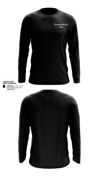 Long Sleeve Performance Shirt, Pinnacle Martial Arts, , Teamtime, Team time, sublimation, custom sports apparel, team uniforms, spirit wear, spiritwear, sports uniforms, custom shirts, team store, custom team store, fundraiser sports, apparel fundraiser
