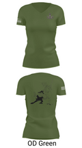 18th EOD Det 1033704 Women's Short Sleeve V-neck Shirt - 38
