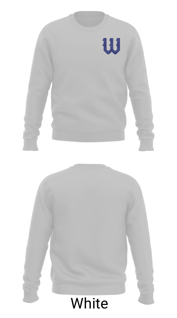 Crew Neck Sweatshirt, Washburn High School Badminton, Spirit Store, Teamtime, Team time, sublimation, custom sports apparel, team uniforms, spirit wear, spiritwear, sports uniforms, custom shirts, team store, custom team store, fundraiser sports, apparel fundraiser
