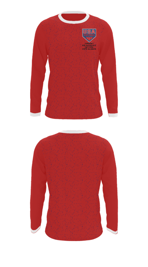 Long Sleeve Performance Shirt, Southeast Nebraska Girls Fast Pitch Softball League, Softball, Teamtime, Team time, sublimation, custom sports apparel, team uniforms, spirit wear, spiritwear, sports uniforms, custom shirts, team store, custom team store, fundraiser sports, apparel fundraiser