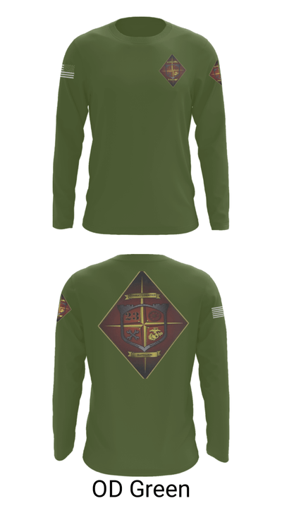 Transportation service company 35448191 Long Sleeve Performance Shirt - 46