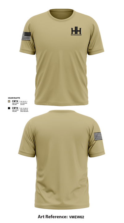 Huitron hauling llc 64794828 Short Sleeve Performance Shirt - 2